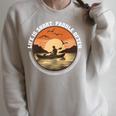 Kayak Kayaker Canoes-Boating Paddle-Life Canadier-Canoe Raglan Baseball Tee Raglan Sleeve Sweatshirt Heather Forest