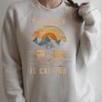 Kayak Kayak Vintage Mountains Canoe Kayak Raglan Baseball Tee Raglan Sleeve Sweatshirt Heather Forest