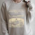 Love Many Trust Few Always Paddle Your Own Canoe Tee Raglan Sleeve Sweatshirt Heather Forest