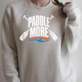 Paddle More Kayak Canoe Paddling Graphic Raglan Sleeve Sweatshirt Heather Forest Paddle More Kayak Canoe Paddling Graphic Raglan Sleeve Sweatshirt Heather Forest