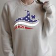 Patriotic American Flag Floating USA Swimming Team Raglan Sleeve Sweatshirt Heather Forest Patriotic American Flag Floating USA Swimming Team Raglan Sleeve Sweatshirt Heather Forest