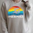 I Pee In Pools Swimmer Swimming Coach Player Graphic Raglan Sleeve Sweatshirt Heather Forest I Pee In Pools Swimmer Swimming Coach Player Graphic Raglan Sleeve Sweatshirt Heather Forest