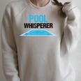 Pool Guy For Swimming Pool Boy And Pool Cleaner Raglan Sleeve Sweatshirt Heather Forest