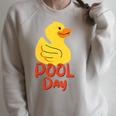 Pool Swimming Day Raglan Sleeve Sweatshirt Heather Forest Pool Swimming Day Raglan Sleeve Sweatshirt Heather Forest
