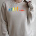 Retro Swimming Evolution For Swimmers Summer Water Lovers Raglan Sleeve Sweatshirt Heather Forest Retro Swimming Evolution For Swimmers Summer Water Lovers Raglan Sleeve Sweatshirt Heather Forest