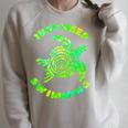 Sea Turtle Just Keep Swimming Ocean Beach Vacation Raglan Sleeve Sweatshirt Heather Forest Sea Turtle Just Keep Swimming Ocean Beach Vacation Raglan Sleeve Sweatshirt Heather Forest
