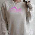 Silhouette Icon Swimmer Stuff Girls Swimming Raglan Sleeve Sweatshirt Heather Forest