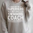 Superhero Swimming Coach Swimming Coach Humor Raglan Sleeve Sweatshirt Heather Forest Superhero Swimming Coach Swimming Coach Humor Raglan Sleeve Sweatshirt Heather Forest