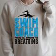 Swim Coach Swimmer Coach Swimming Coach Raglan Sleeve Sweatshirt Heather Forest Swim Coach Swimmer Coach Swimming Coach Raglan Sleeve Sweatshirt Heather Forest