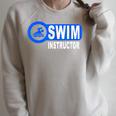 Swim Instructor Swimming Teacher Swimmer In Pool Graphic Art Raglan Sleeve Sweatshirt Heather Forest Swim Instructor Swimming Teacher Swimmer In Pool Graphic Art Raglan Sleeve Sweatshirt Heather Forest