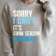 Swim Season Swim Dad Of A Swimmer Father Swimming Dad Raglan Sleeve Sweatshirt Heather Forest Swim Season Swim Dad Of A Swimmer Father Swimming Dad Raglan Sleeve Sweatshirt Heather Forest