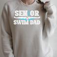 Swim Senior Dad 2026 Proud Swimming Senior Father 2026 Raglan Sleeve Sweatshirt Heather Forest Swim Senior Dad 2026 Proud Swimming Senior Father 2026 Raglan Sleeve Sweatshirt Heather Forest