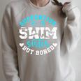 Swim Sister Supportive Swimming Sister Of A Swimmer Sis Raglan Sleeve Sweatshirt Heather Forest Swim Sister Supportive Swimming Sister Of A Swimmer Sis Raglan Sleeve Sweatshirt Heather Forest