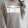 Swim Sports Swimming Water Athletic Swimmer Raglan Sleeve Sweatshirt Heather Forest Swim Sports Swimming Water Athletic Swimmer Raglan Sleeve Sweatshirt Heather Forest