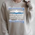 Swim Team Swimming Coach Quote Swim Breathing Joke Raglan Sleeve Sweatshirt Heather Forest Swim Team Swimming Coach Quote Swim Breathing Joke Raglan Sleeve Sweatshirt Heather Forest