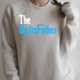 The SwimFather Saying Tee For Swimming Fatehrs Raglan Sleeve Sweatshirt Heather Forest The SwimFather Saying Tee For Swimming Fatehrs Raglan Sleeve Sweatshirt Heather Forest