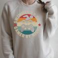 Swimmer By Day Gamer By Night Swimming Swim Gaming Raglan Sleeve Sweatshirt Heather Forest