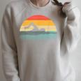 Swimming Art For Men Women Swim Coach Rescue Swimmer Raglan Sleeve Sweatshirt Heather Forest