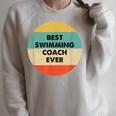 Swimming Coach Raglan Sleeve Sweatshirt Heather Forest Swimming Coach Raglan Sleeve Sweatshirt Heather Forest
