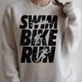 Swimming Cycling Running Triathlon Running Swimming Raglan Sleeve Sweatshirt Heather Forest Swimming Cycling Running Triathlon Running Swimming Raglan Sleeve Sweatshirt Heather Forest