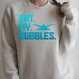 Swimming Eat My Bubbles Swimmer Swim Raglan Sleeve Sweatshirt Heather Forest Swimming Eat My Bubbles Swimmer Swim Raglan Sleeve Sweatshirt Heather Forest