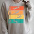 Swimming Swim Raglan Sleeve Sweatshirt Heather Forest