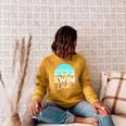 Dad Father School Swimming Meet Swimmer Swimmer Raglan Sleeve Sweatshirt Ash Dad Father School Swimming Meet Swimmer Swimmer Raglan Sleeve Sweatshirt Ash