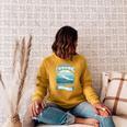 Here's To Swimming With Bow Legged Women Distressed Look Raglan Sleeve Sweatshirt Ash Here's To Swimming With Bow Legged Women Distressed Look Raglan Sleeve Sweatshirt Ash