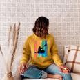 Kayaking Kayak Retro Art Canoe Raglan Baseball Tee Raglan Sleeve Sweatshirt Ash