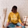 Keep Calm & Just Keep Swimming Raglan Sleeve Sweatshirt Ash Keep Calm & Just Keep Swimming Raglan Sleeve Sweatshirt Ash