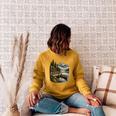 Lakeside Canoe Cabin Escape Scene Raglan Sleeve Sweatshirt Ash Lakeside Canoe Cabin Escape Scene Raglan Sleeve Sweatshirt Ash
