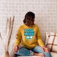 Pool Mode On Summer Swimming Vacation Raglan Sleeve Sweatshirt Ash