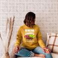 Swimming Donut Men Women Swimmer Sports Athlete Raglan Sleeve Sweatshirt Ash Swimming Donut Men Women Swimmer Sports Athlete Raglan Sleeve Sweatshirt Ash