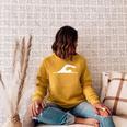 Swimming Float Raglan Sleeve Sweatshirt Ash Swimming Float Raglan Sleeve Sweatshirt Ash