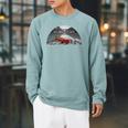 Canoe Lover Time To Paddle Raglan Baseball Tee Raglan Sleeve Sweatshirt Cardinal
