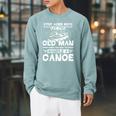 Canoe Old Man Canoeing Comfort Colors Adult Sweatshirt Raglan Sleeve Sweatshirt Cardinal Canoe Old Man Canoeing Comfort Colors Adult Sweatshirt Raglan Sleeve Sweatshirt Cardinal