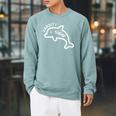Dolphin Dolfin Varsity Swim Swim Team Swim Club Swimming Raglan Sleeve Sweatshirt Cardinal Dolphin Dolfin Varsity Swim Swim Team Swim Club Swimming Raglan Sleeve Sweatshirt Cardinal