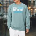 What Event Are We On Swim Dad Swimmer Father Swimming Raglan Sleeve Sweatshirt Cardinal What Event Are We On Swim Dad Swimmer Father Swimming Raglan Sleeve Sweatshirt Cardinal