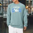 Swim Dad Of A Swimmer Dad Proud Swim Father Swimming Dad Raglan Sleeve Sweatshirt Cardinal Swim Dad Of A Swimmer Dad Proud Swim Father Swimming Dad Raglan Sleeve Sweatshirt Cardinal