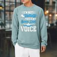 Swim Dad Voice Swimming Dad Of A Swimmer Father Raglan Sleeve Sweatshirt Cardinal Swim Dad Voice Swimming Dad Of A Swimmer Father Raglan Sleeve Sweatshirt Cardinal