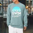 Swim Team Shirt Aunt Auntie Nephew Swimming Swimmer Raglan Sleeve Sweatshirt Cardinal Swim Team Shirt Aunt Auntie Nephew Swimming Swimmer Raglan Sleeve Sweatshirt Cardinal