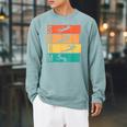 Swimming Swim Raglan Sleeve Sweatshirt Cardinal