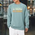 Swimming Swimmer Eating Swim Raglan Sleeve Sweatshirt Cardinal