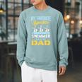 Synchronized Swimming Dad Favorite Synchro Swimmer Artistic Raglan Sleeve Sweatshirt Cardinal Synchronized Swimming Dad Favorite Synchro Swimmer Artistic Raglan Sleeve Sweatshirt Cardinal