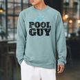 Vintage The Pool Guy Swimming For Him T-Shirt Raglan Sleeve Sweatshirt Cardinal Vintage The Pool Guy Swimming For Him T-Shirt Raglan Sleeve Sweatshirt Cardinal