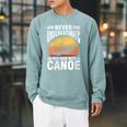 Women's Canoe Old Man Raglan Sleeve Sweatshirt Cardinal