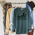 Swimming Instructor Lesson Swim Coach Raglan Sleeve Sweatshirt Heather Blue Lagoon Swimming Instructor Lesson Swim Coach Raglan Sleeve Sweatshirt Heather Blue Lagoon