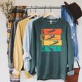 Swimming Swim Raglan Sleeve Sweatshirt Heather Blue Lagoon