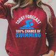 100 Chance Of Swimming Swimmer Swimming Raglan Sleeve Sweatshirt Heather Dust 100 Chance Of Swimming Swimmer Swimming Raglan Sleeve Sweatshirt Heather Dust