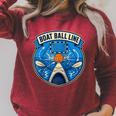 Boat Ball LINE Kayak Polo Canoe Team Raglan Baseball Tee Raglan Sleeve Sweatshirt Heather Dust
